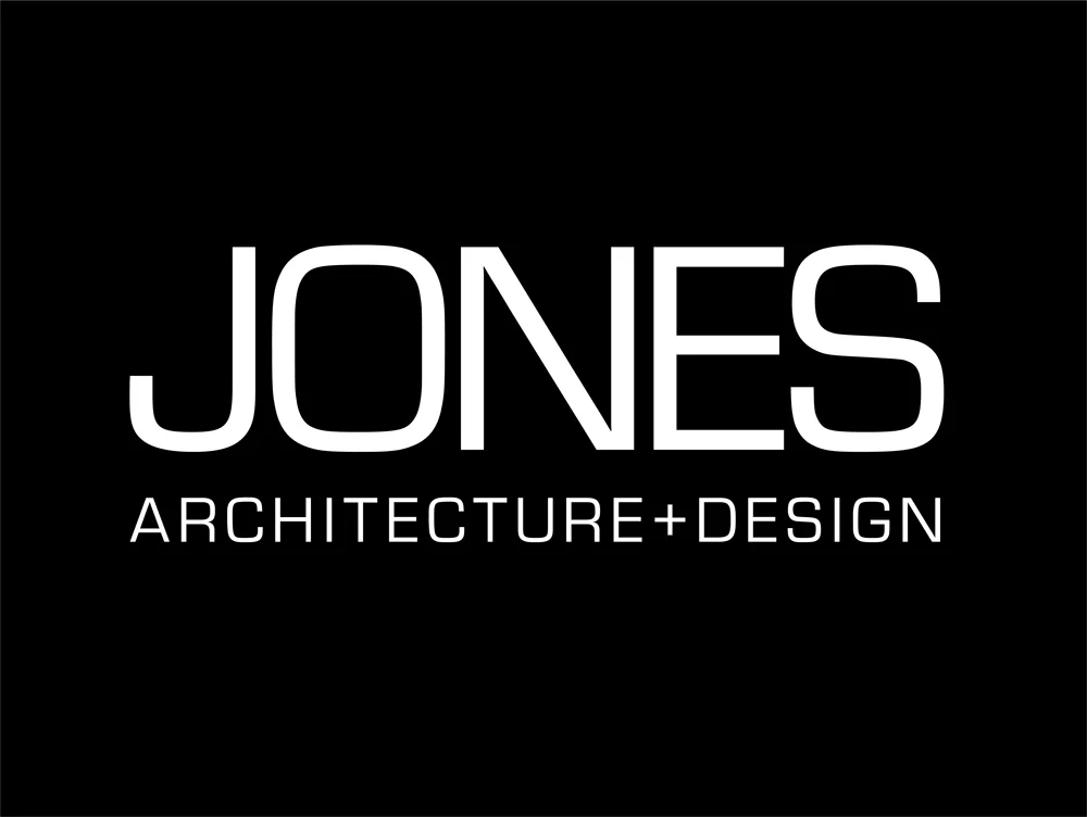 Jones Architecture Design logo in white text