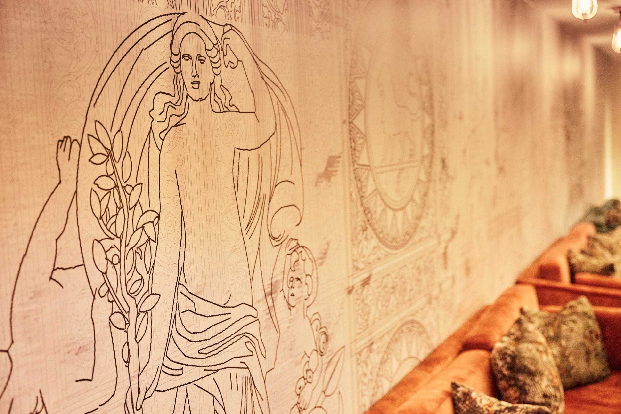 feature wall covering