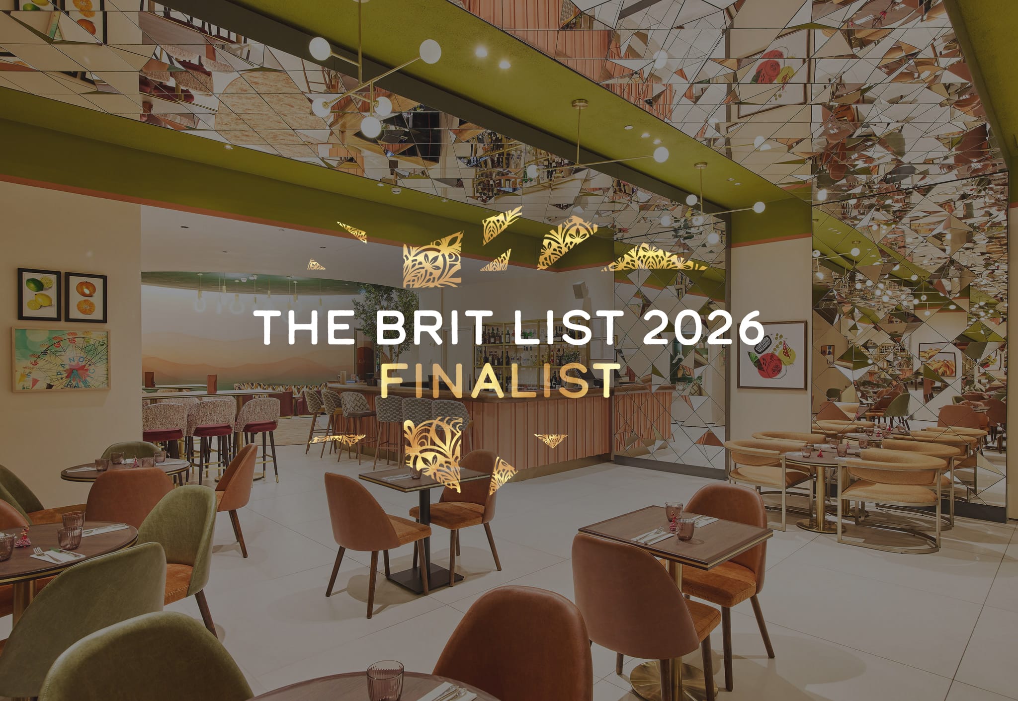 Jones AD Named Finalist in The Brit List Awards 2026 for Lirica Restaurant at The Cumberland Hotel